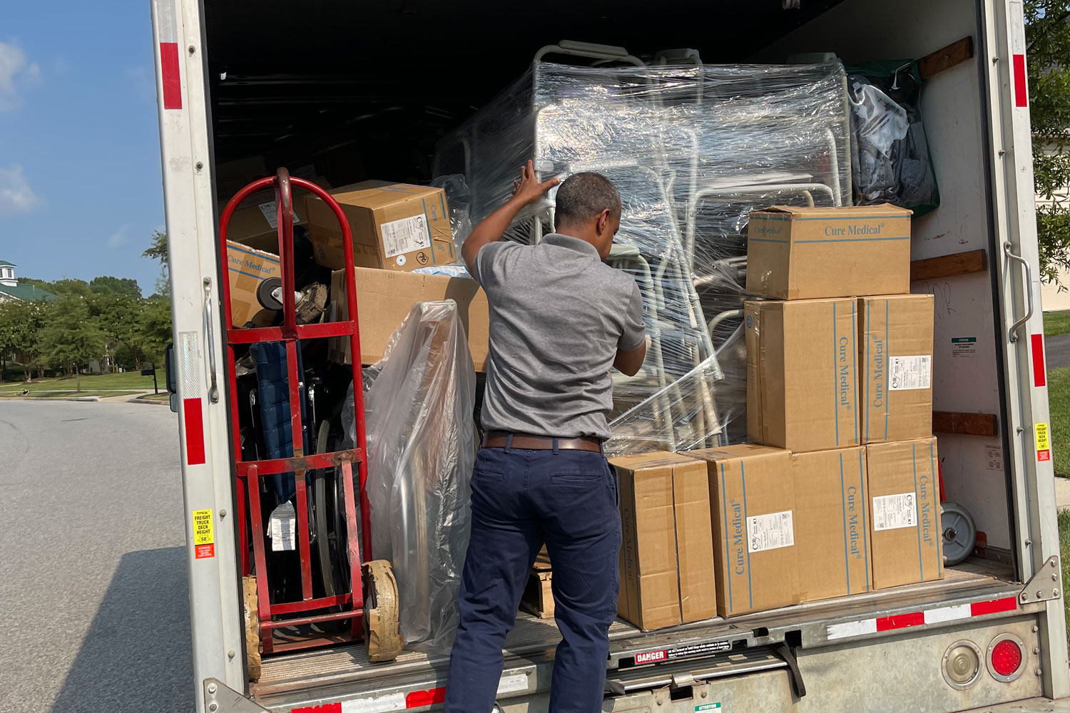 covid medical supplies sent to Sri Lanka